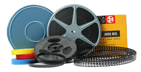 home movie film for digitization and transfer